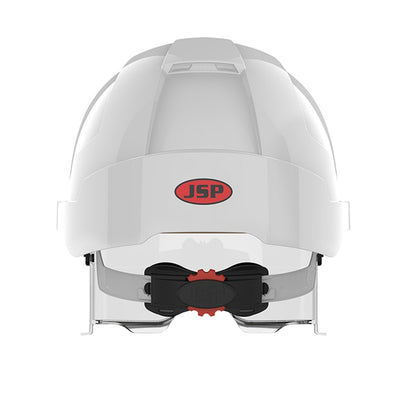JSP Evo Vista Lens White/Smoke Helmet - Wheel Ratchet - Clear Lens vented and unvented options