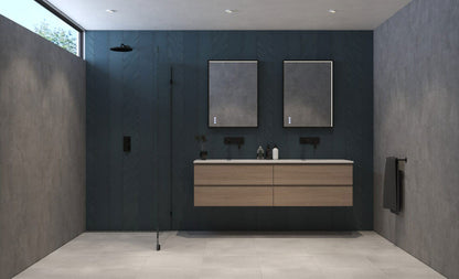 Euro Mirror RÖEK Rectangular Mirror - 600mm x 800mm - Black Frame