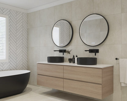 Euro Mirror OLËK Round Mirror - Various Frame Colours & Sizes