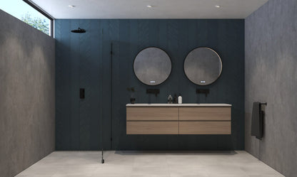 Euro Mirror OLËK Round Mirror - Various Frame Colours & Sizes