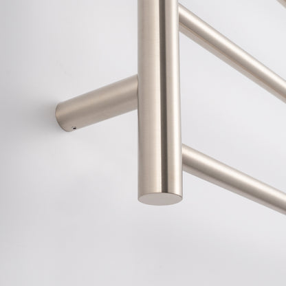 Radiant Heated Towel Rail (RTR530) 530mm x 700mm - 8 Round Bars - Multiple Colour Finishes