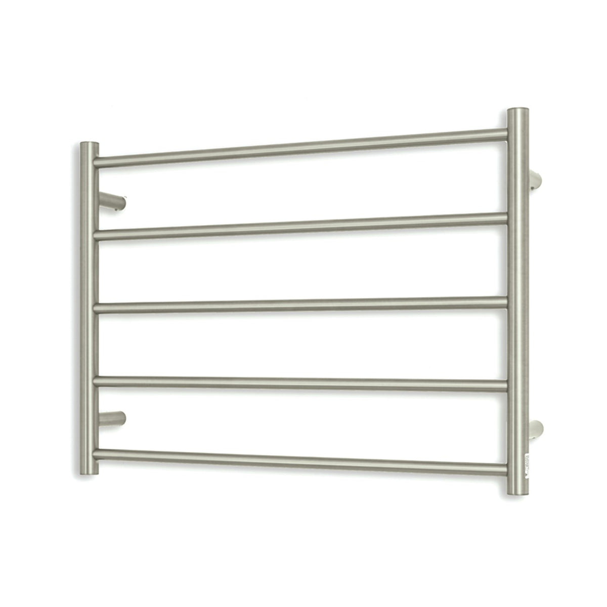 Radiant Heated Towel Rail (RTR03) 750mm x 550mm 5 Round bars - Multiple Colour Finishes
