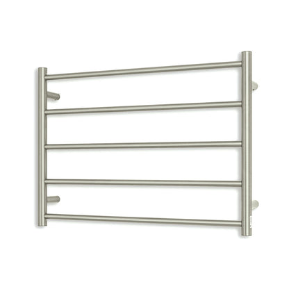 Radiant Heated Towel Rail (RTR03) 750mm x 550mm 5 Round bars - Multiple Colour Finishes