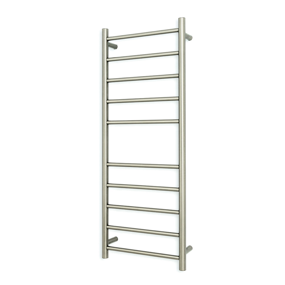 Radiant Heated Towel Rail (RTR430) 430mm x 1100mm - 10 Round Bars - Multiple Colour Finishes