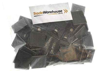 Nylon Cable Tie Mount Black 20mm - pack of 100