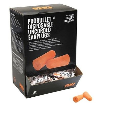 Pro Choice ProBullet Disposable Corded and Uncorded Earplugs - Various Pack Quantities