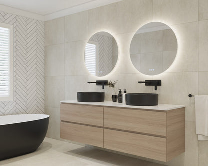 Euro Mirror OLËK Round Mirror - Various Frame Colours & Sizes
