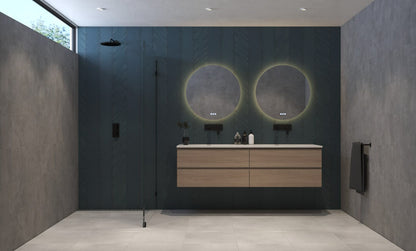 Euro Mirror OLËK Round Mirror - Various Frame Colours & Sizes