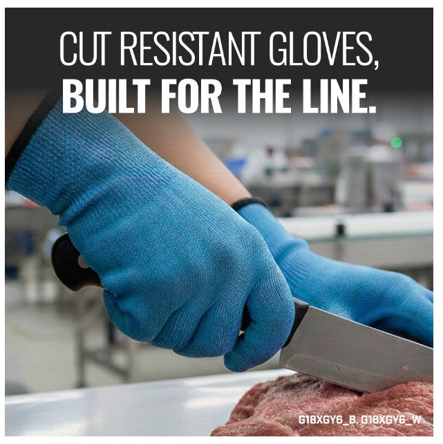 Kut Gard 13G Food Gloves CUT E - 12 pairs in 7 size options