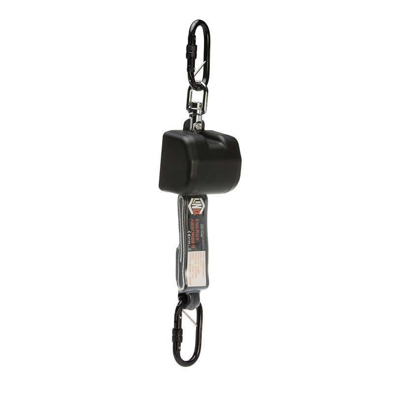 Linq Self Retracting 2.5m Webbing Lanyard with Hardware options