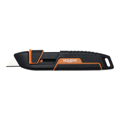 Ronsta Auto-Retractable Safety Knife Heavy Duty Metal Body