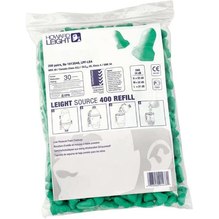 Howard Leight Uncorded Earplug Dispenser Refills