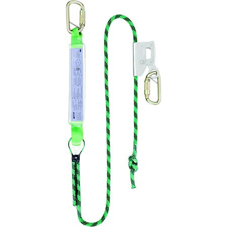 Miller Single / Twin Adjustable Kernmantle Rope Lanyard