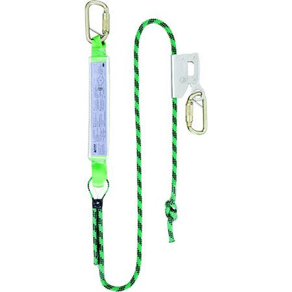 Miller Single / Twin Adjustable Kernmantle Rope Lanyard