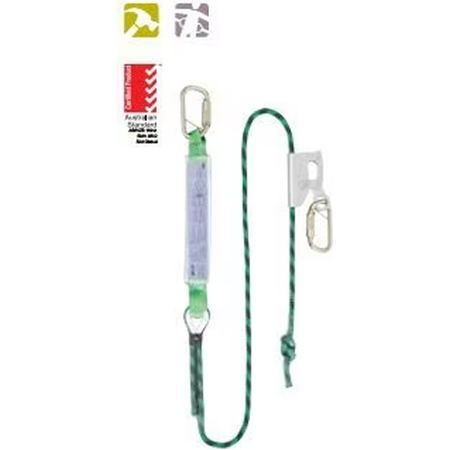 Miller Single / Twin Adjustable Kernmantle Rope Lanyard