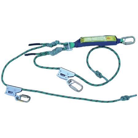 Miller Single / Twin Adjustable Kernmantle Rope Lanyard