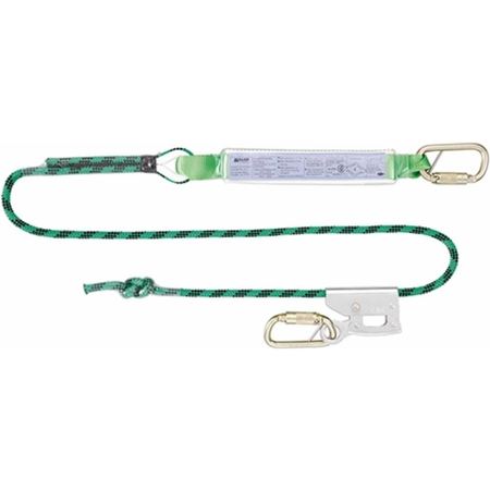 Miller Single / Twin Adjustable Kernmantle Rope Lanyard