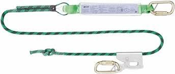 Miller Single / Twin Adjustable Kernmantle Rope Lanyard