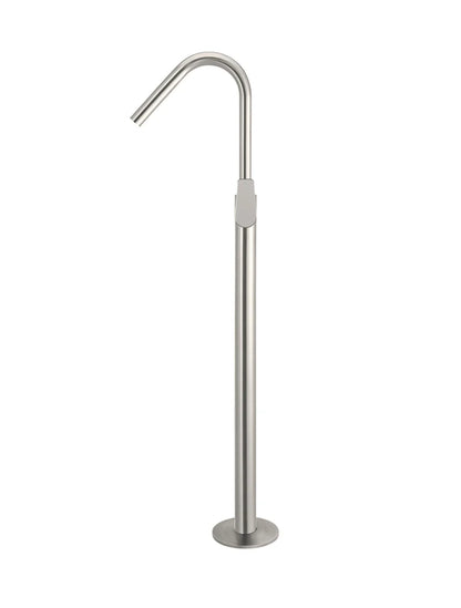 Meir Round Free Standing Bath Spout and Hand Shower Paddle Handle - Various Colour Finishes