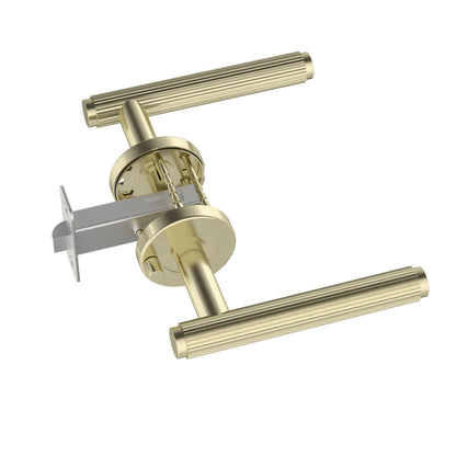 Meir Oppen Linear Privacy Lever Door Handles - various colour finishes