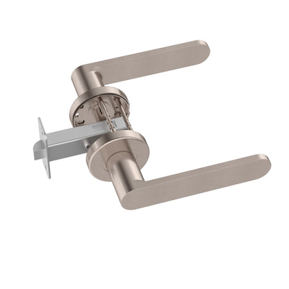 Meir Curvae Flat Passage Lever Door Handles - various colour finishes
