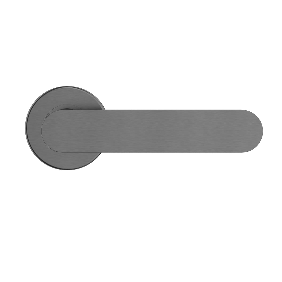 Meir Curvae Flat Passage Lever Door Handles - various colour finishes