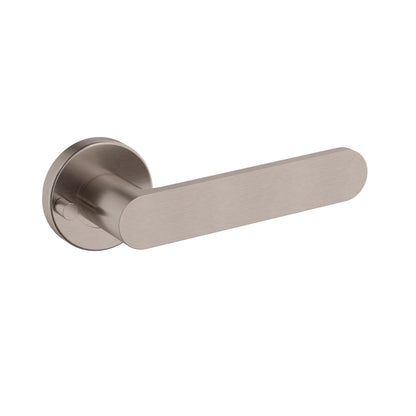 Meir Curvae Flat Privacy Lever Door Handles - various colour finishes