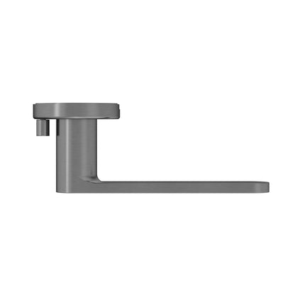 Meir Curvae Flat Privacy Lever Door Handles - various colour finishes