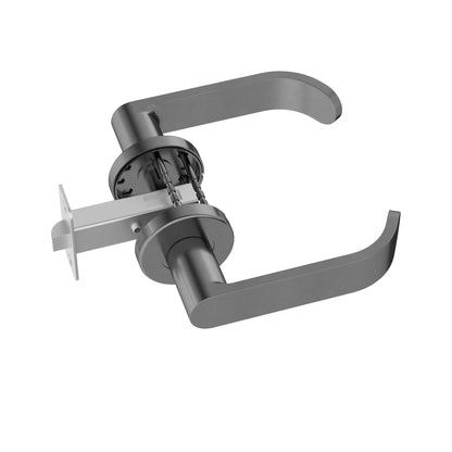 Meir Curvae Return Passage Lever Door Handles - various colour finishes