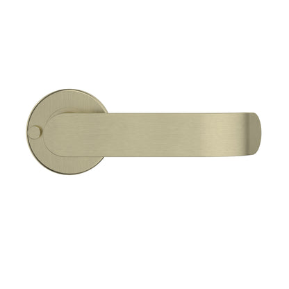Meir Curvae Return Privacy Lever Door Handles - various colour finishes
