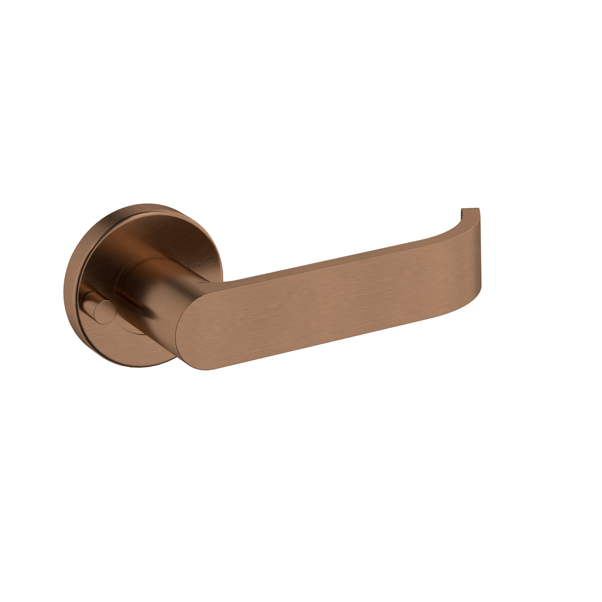 Meir Curvae Return Privacy Lever Door Handles - various colour finishes