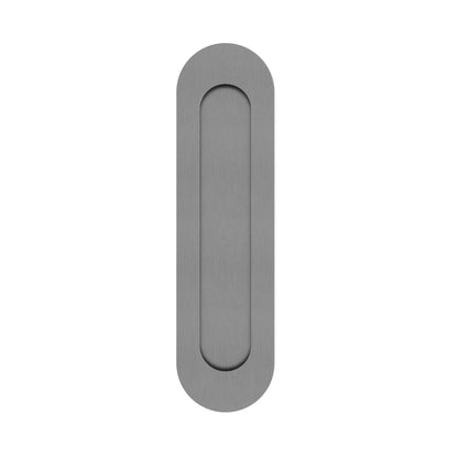 Meir Curvae Oval Flush Passage Pull Handle - various colour finishes