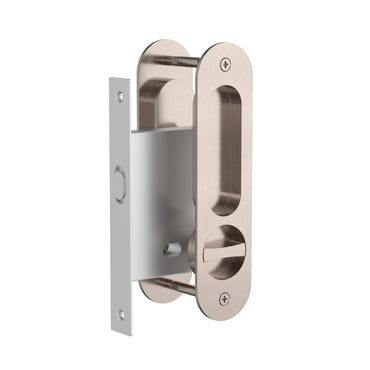 Meir Curvae Oval Flush Privacy Pull Handle - various colour finishes