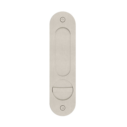 Meir Curvae Oval Flush Privacy Pull Handle - various colour finishes