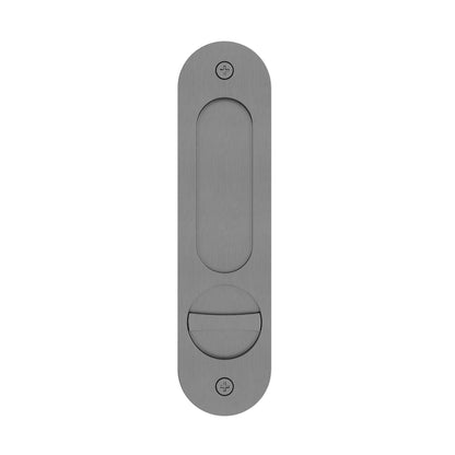 Meir Curvae Oval Flush Privacy Pull Handle - various colour finishes