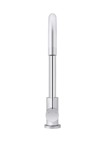 Meir Round Gooseneck Kitchen Mixer Tap - Various Colour Finishes