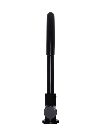 Meir Round Gooseneck Kitchen Mixer Tap - Various Colour Finishes