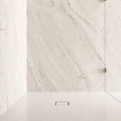 Meir Shower Waste with Tile Insert - Various Colour Finishes