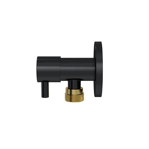 Meir Round Mini Stop Cistern Tap with or without Backplate - Various Colour Finishes