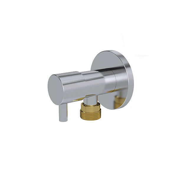 Meir Round Mini Stop Cistern Tap with or without Backplate - Various Colour Finishes