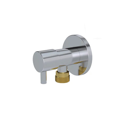 Meir Round Mini Stop Cistern Tap with or without Backplate - Various Colour Finishes