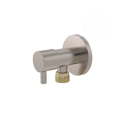 Meir Round Mini Stop Cistern Tap with or without Backplate - Various Colour Finishes