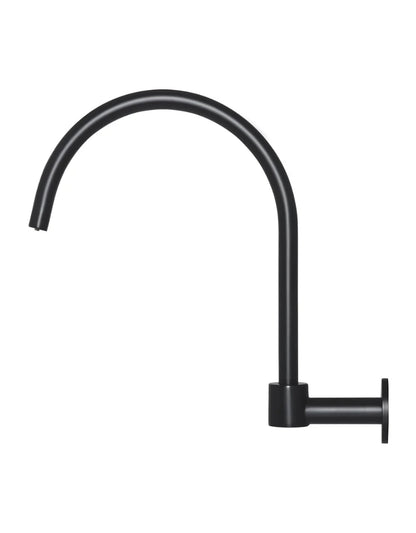 Meir Round High-Rise Swivel Wall Spout - Various Colour Finishes