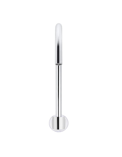Meir Round High-Rise Swivel Wall Spout - Various Colour Finishes