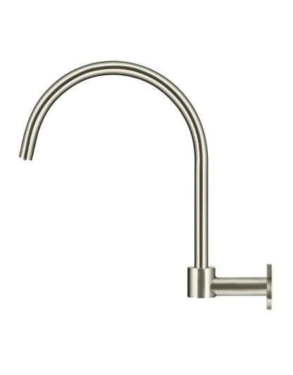 Meir Round High-Rise Swivel Wall Spout - Various Colour Finishes