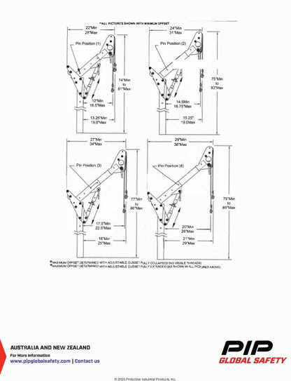 Miller DuraHoist Masts, Extensions, Posts and Bases