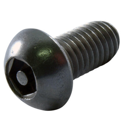 Pentaforce Button Head 304 Stainless Steel Machine 6-32 UNC Screw - Box of 100 in 2 Lengths