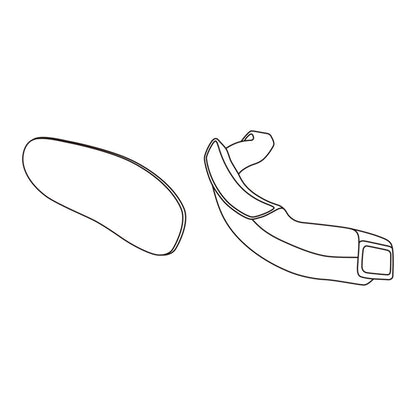 PIP Vanguard G4 PAPR Helmet Sweatbands - Front and Back