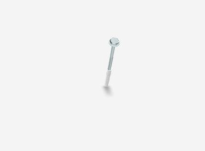 Bremick Hex Head Frame Anchors Zinc - Box of 50 - Various Sizes