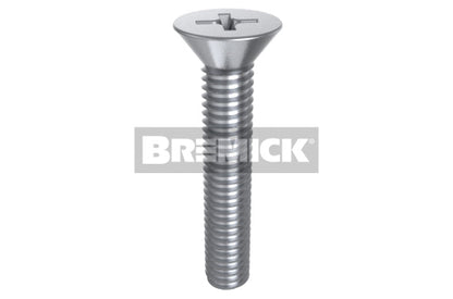 Bremick Countersunk Head Machine Screws 304 Stainless Steel - Various Sizes & Box Quantities